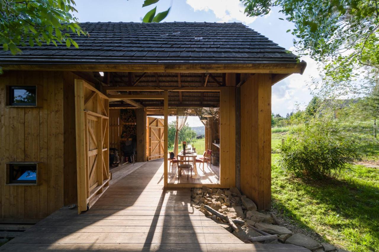 Sen Sosen - Czarujacy Dom Z Sauna, Basenem I Stodola Lekawica  Exterior foto